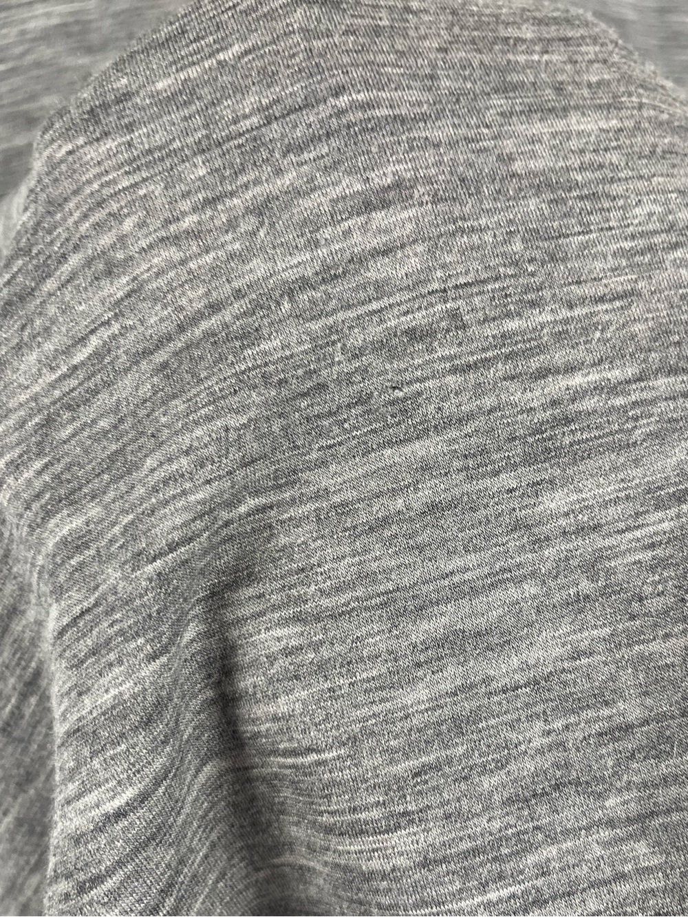 WoolX Mia V Neck merino wool grey tshirt size 1X - Picture 5 of 6